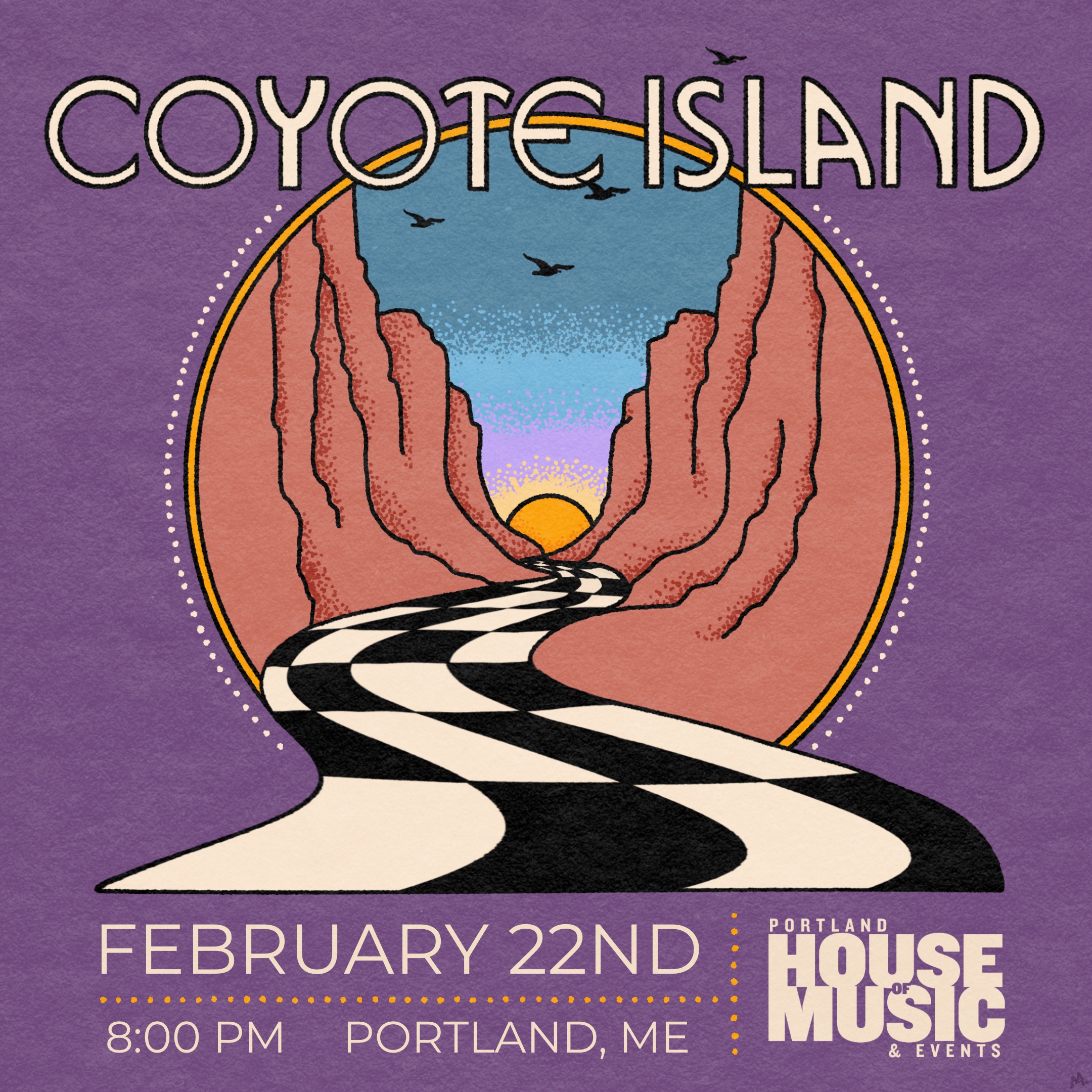 Coyote Island TicketsPortland House of Music // Portland, ME