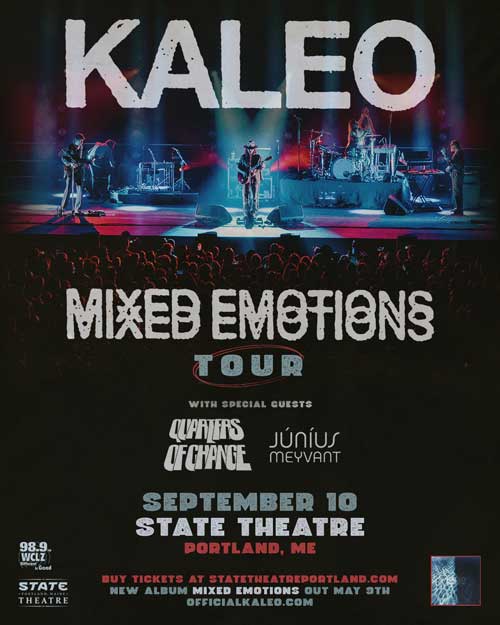 KALEO TicketsState Theatre // Portland, ME